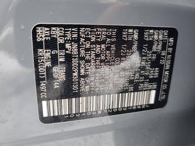 2023 NISSAN ROGUE PLAT JN8BT3DD2PW301301