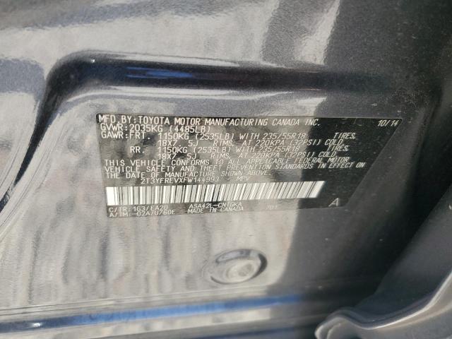 2015 TOYOTA RAV4 LIMIT - 2T3YFREVXFW144993