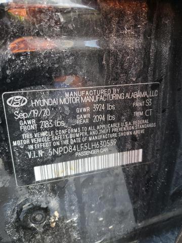 2020 HYUNDAI ELANTRA 5NPD84LF5LH630539