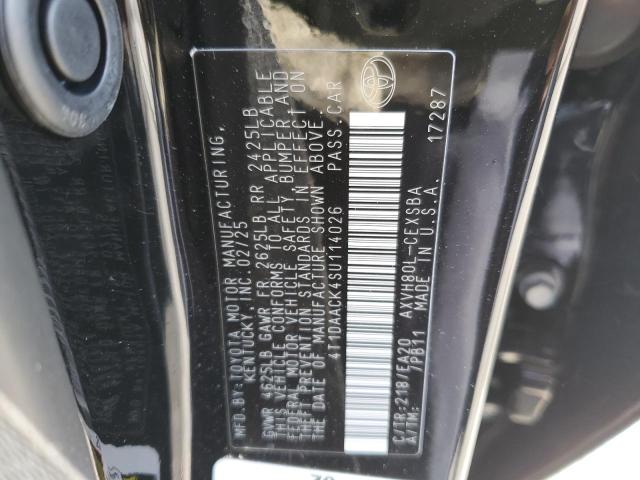 2025 TOYOTA CAMRY XSE - 4T1DAACK4SU114026