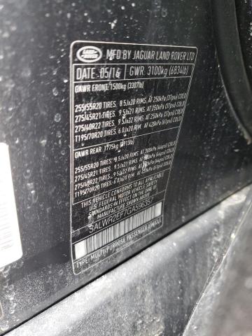 2016 LAND ROVER RANGE ROVE SALWR2EF7GA596357