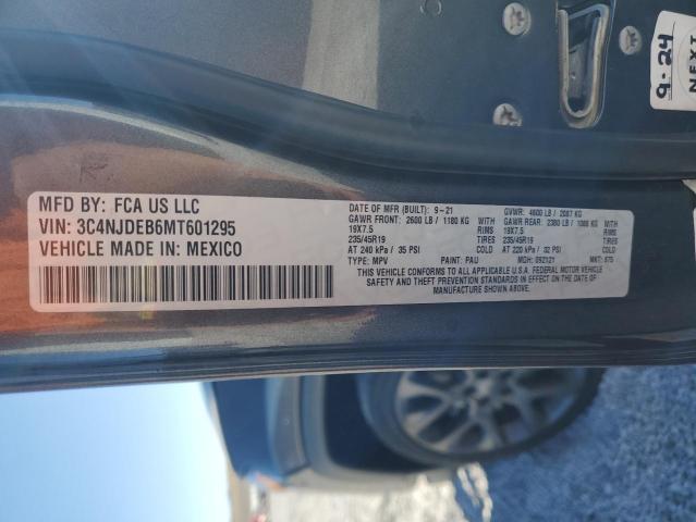 2021 JEEP COMPASS 80 3C4NJDEB6MT601295