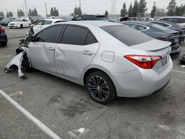 TOYOTA COROLLA L 2016 silver sedan 4d gas 2T1BURHE2GC640907 photo #3