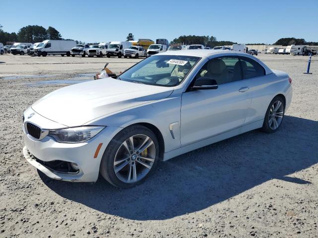 BMW 435 I 2015 white converti gas WBA3T3C57FP738646 photo #1