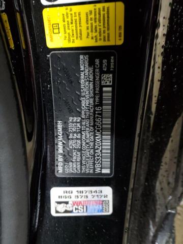 2021 BMW M4 COMPETI WBS33AZ0XMCG66716