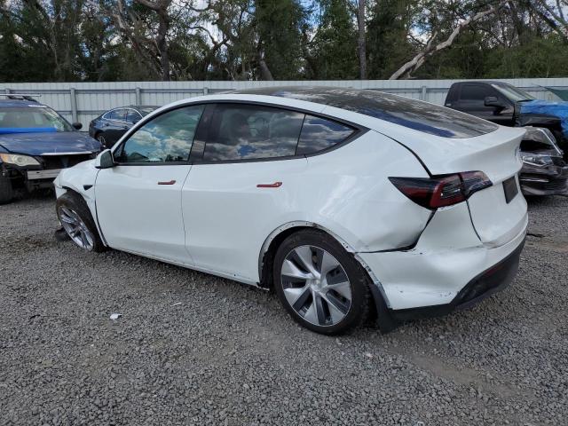 TESLA MODEL Y 2024 white  electric 7SAYGDED6RF009062 photo #3