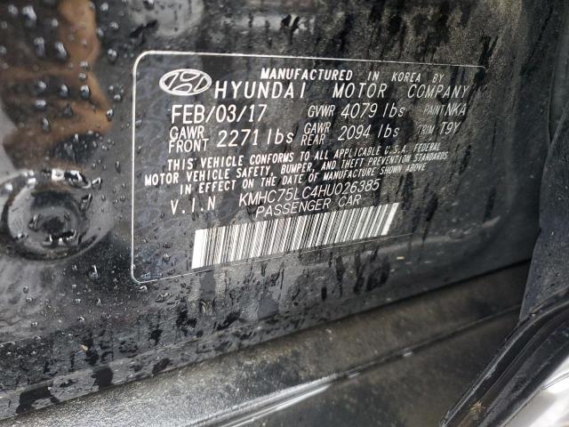2017 HYUNDAI IONIQ SEL - KMHC75LC4HU026385