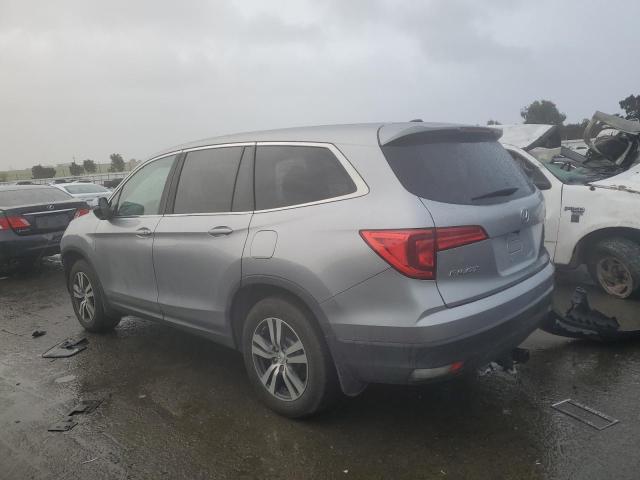 HONDA PILOT EXLN 2017 silver  gas 5FNYF5H72HB004953 photo #3