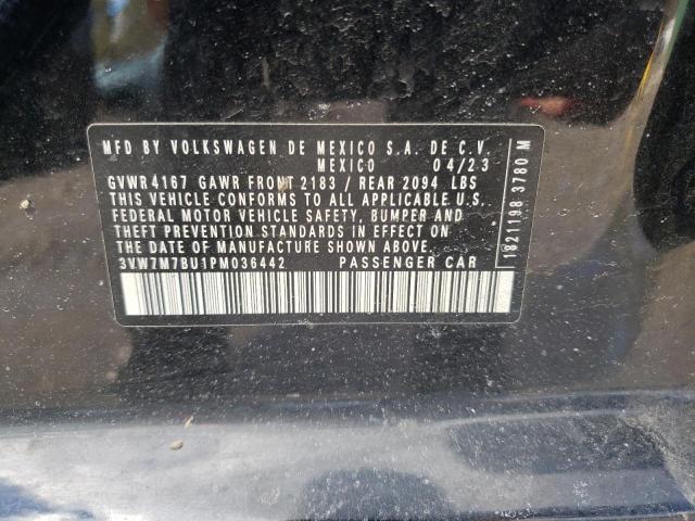 2023 VOLKSWAGEN JETTA SE - 3VW7M7BU1PM036442