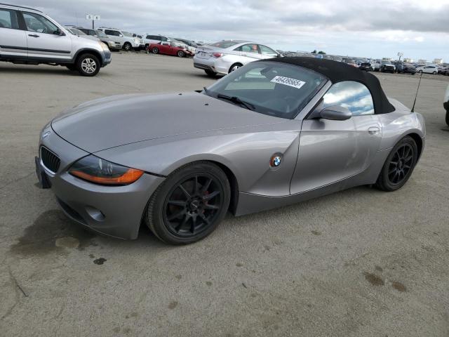 BMW Z4 2.5 2003 gray  gas 4USBT33463LS41719 photo #1