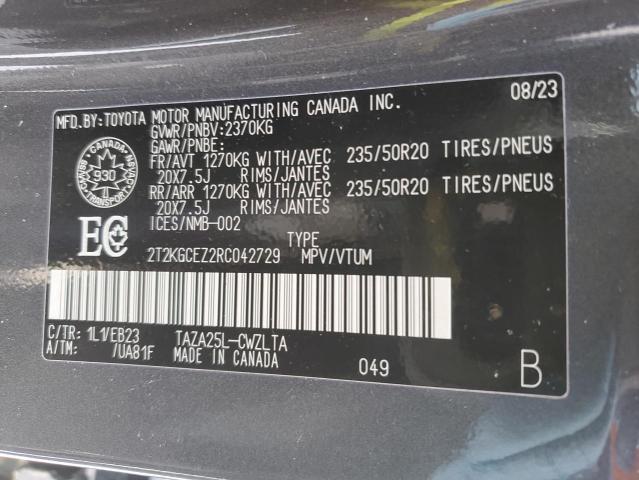 2024 LEXUS NX 350 LUX 2T2KGCEZ2RC042729