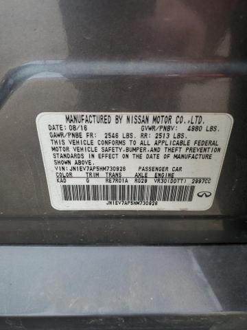 2017 INFINITI Q50 PREMIU - JN1EV7AP5HM730926