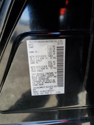 2015 NISSAN PATHFINDER 5N1AR2MM1FC610530