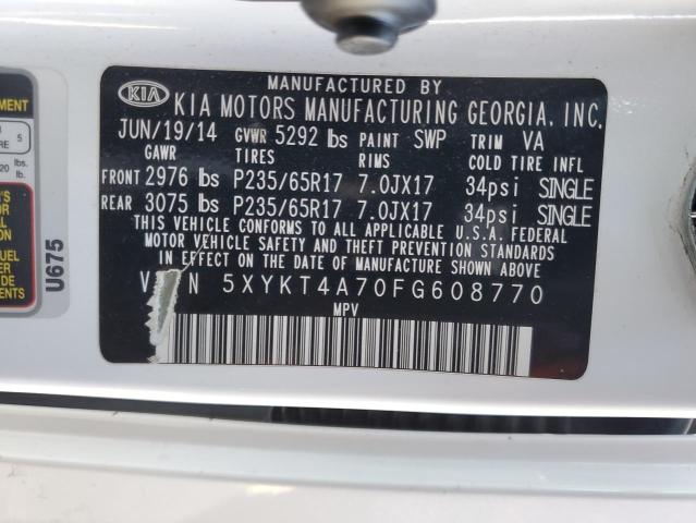 2015 KIA SORENTO LX - 5XYKT4A70FG608770
