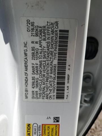 2020 HONDA ACCORD EXL - 1HGCV1F59LA058583