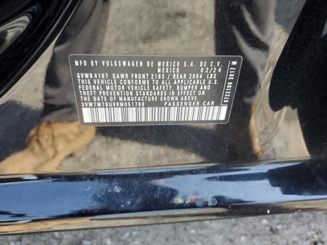 2024 VOLKSWAGEN JETTA SE 3VW7M7BU9RM051788
