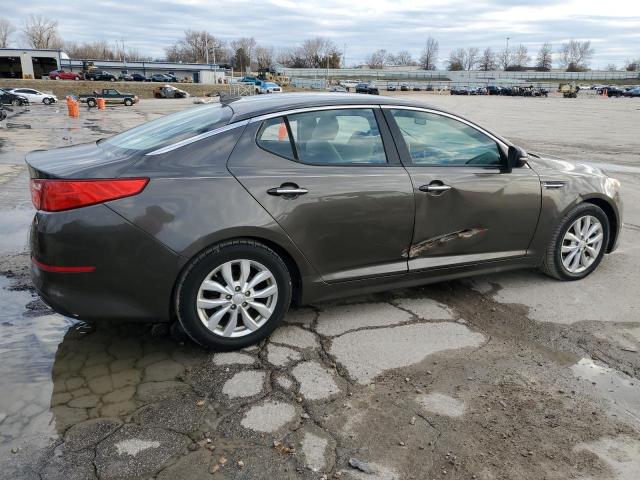 KIA OPTIMA LX 2014 charcoal sedan 4d gas 5XXGM4A77EG309380 photo #4