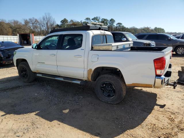 TOYOTA TACOMA DOU 2016 white crew pic gas 5TFAZ5CNXGX003116 photo #3