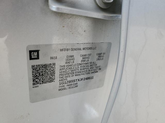 2018 CHEVROLET MALIBU LS - 1G1ZB5STXJF248611