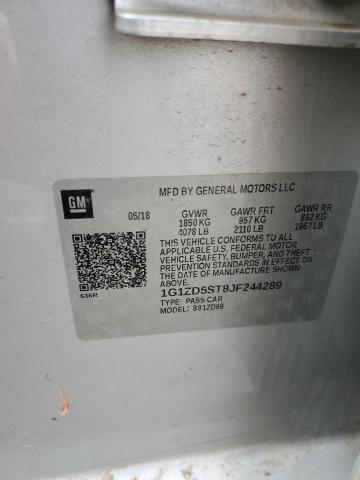 2018 CHEVROLET MALIBU LT - 1G1ZD5ST8JF244289