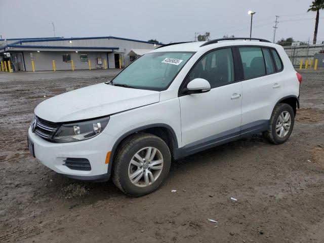 2016 VOLKSWAGEN TIGUAN S WVGAV7AX9GW603817