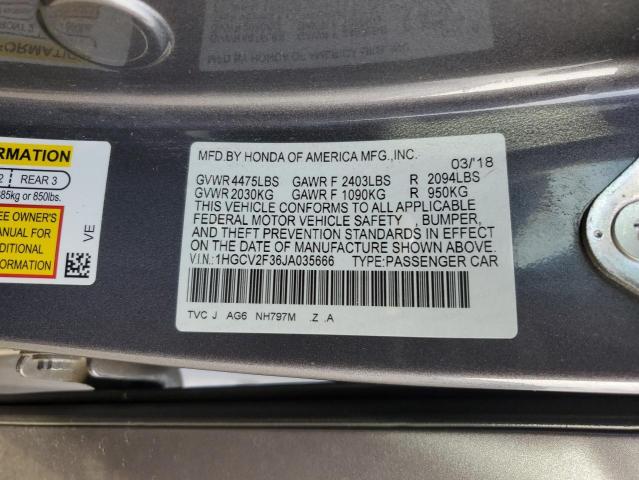 2018 HONDA ACCORD SPO - 1HGCV2F36JA035666