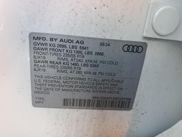 2024 AUDI Q5 E PREMI - WA1G2AFY0R2101708