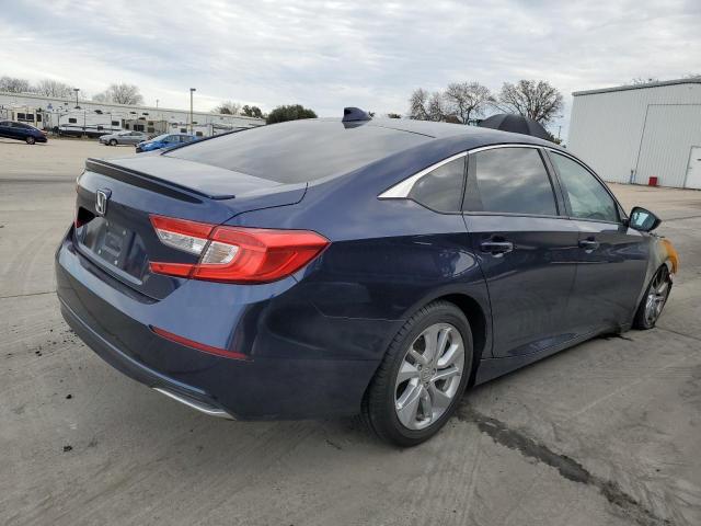 HONDA ACCORD LX 2018 blue  gas 1HGCV1F18JA105516 photo #4