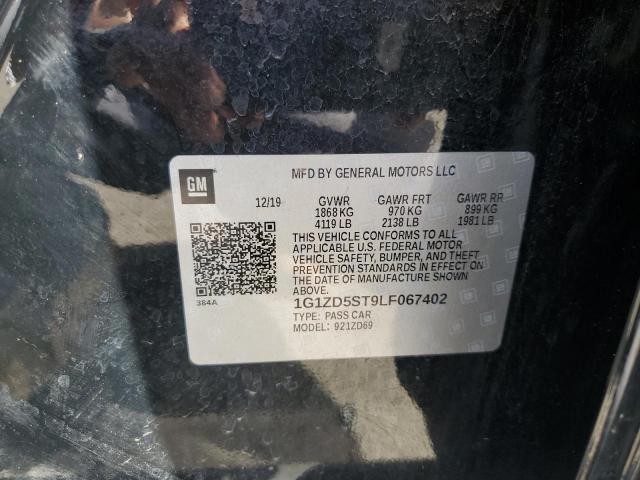 2020 CHEVROLET MALIBU LT - 1G1ZD5ST9LF067402