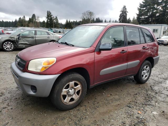 TOYOTA RAV4 2004 red  gas JTEGD20V440011529 photo #1
