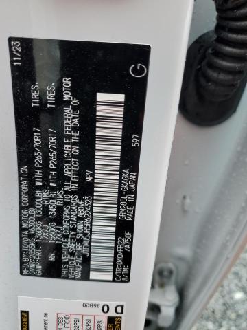 2024 TOYOTA 4RUNNER SR - JTEMU5JR5R6224323