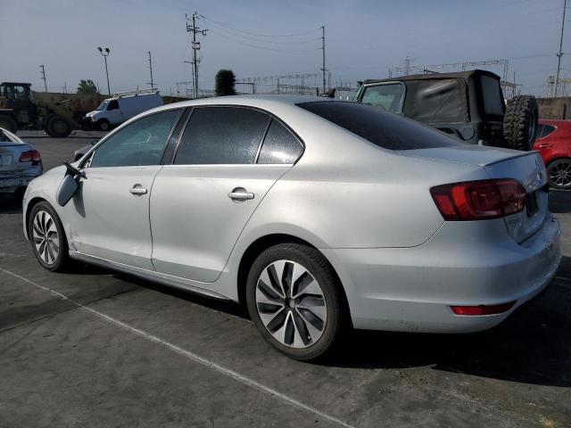 VOLKSWAGEN JETTA HYBR 2013 silver  hybrid engine 3VW637AJ1DM212200 photo #3