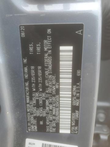 2020 TOYOTA HIGHLANDER - 5TDGZRBHXLS045606