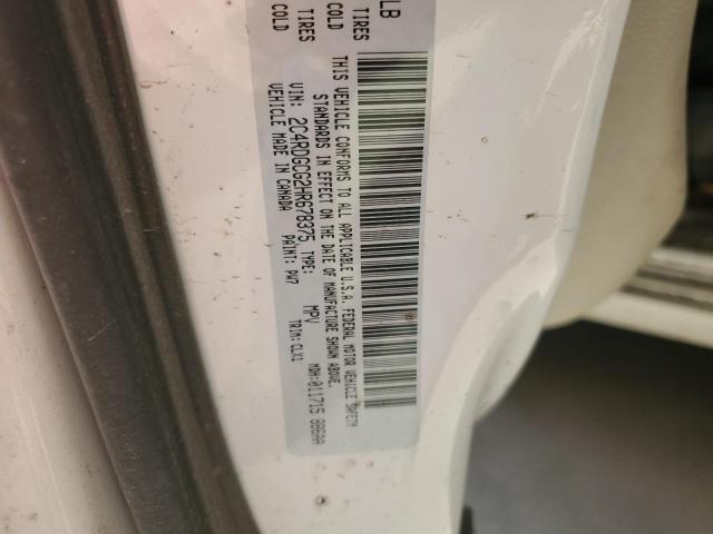 2017 DODGE GRAND CARA - 2C4RDGCG2HR678375