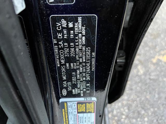 2020 KIA FORTE FE 3KPF24AD4LE185825