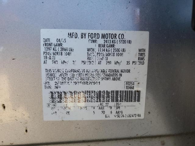2015 FORD EDGE SEL - 2FMTK3J92FBB28961