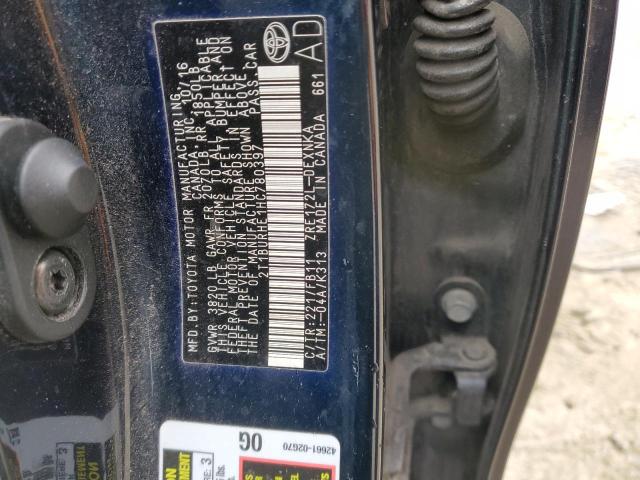2017 TOYOTA COROLLA L - 2T1BURHE1HC780397