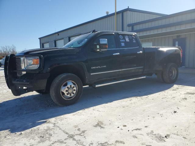 GMC SIERRA K35 2017 black crew pic diesel 1GT42YEY4HF205175 photo #1
