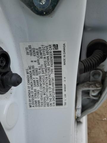 2020 HONDA CIVIC SPORT 2HGFC2F85LH587341