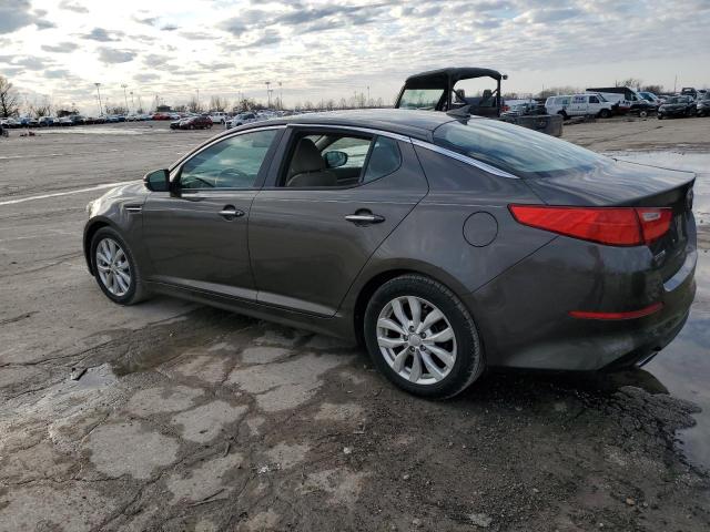 KIA OPTIMA LX 2014 charcoal sedan 4d gas 5XXGM4A77EG309380 photo #3