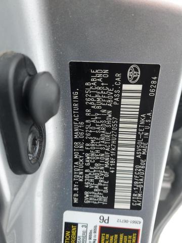 2017 TOYOTA CAMRY LE - 4T1BF1FK7HU270557