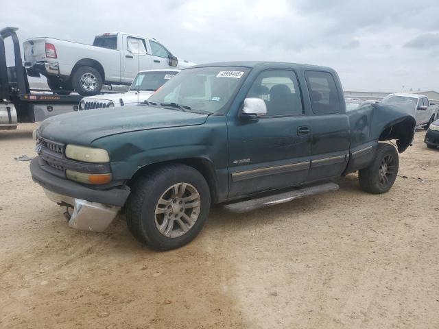 CHEVROLET SILVERADO 2002 green  gas 2GCEC19V621396749 photo #1