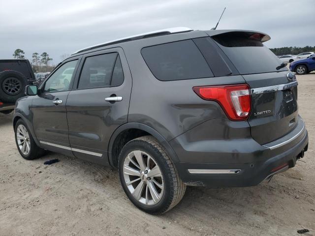 FORD EXPLORER L 2019 gray  gas 1FM5K7F85KGB11638 photo #3