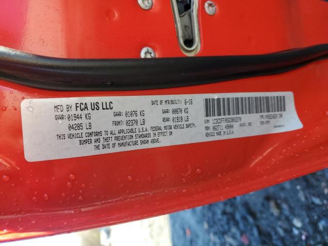 2016 DODGE DART SXT S 1C3CDFFA5GD803270