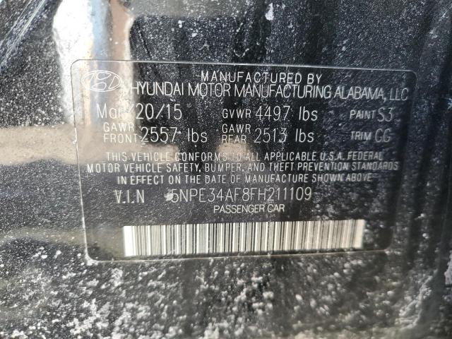 2015 HYUNDAI SONATA SPO - 5NPE34AF8FH211109