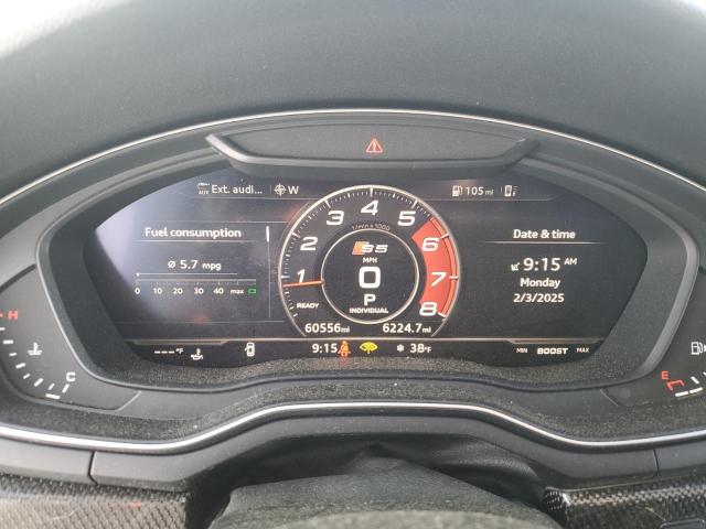 2018 AUDI S5 PRESTIG WAU24GF55JN001543