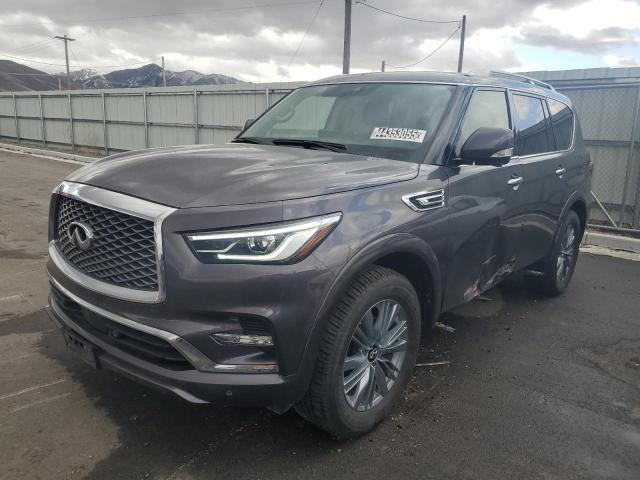 INFINITI QX80 LUXE 2024 gray  gas JN8AZ2AE5R9329564 photo #1