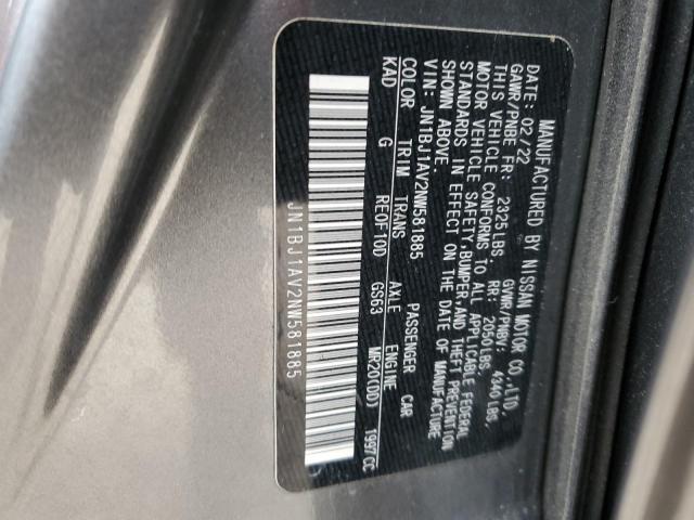 2022 NISSAN ROGUE SPOR - JN1BJ1AV2NW581885
