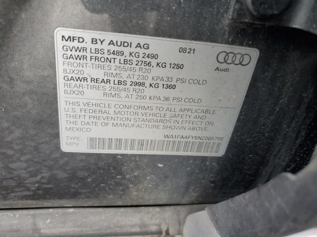 2022 AUDI Q5 PRESTIG - WA1FAAFY5N2005758
