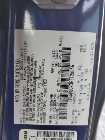 2016 FORD FUSION S - 1FA6P0G73G5126056